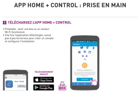 Va-et-vient Legrand sans fil — 3 commandes neuf